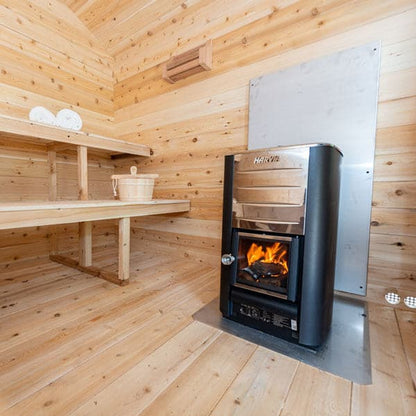 Dundalk Leisurecraft CT Georgian Cabin Sauna-Sweat Serenity