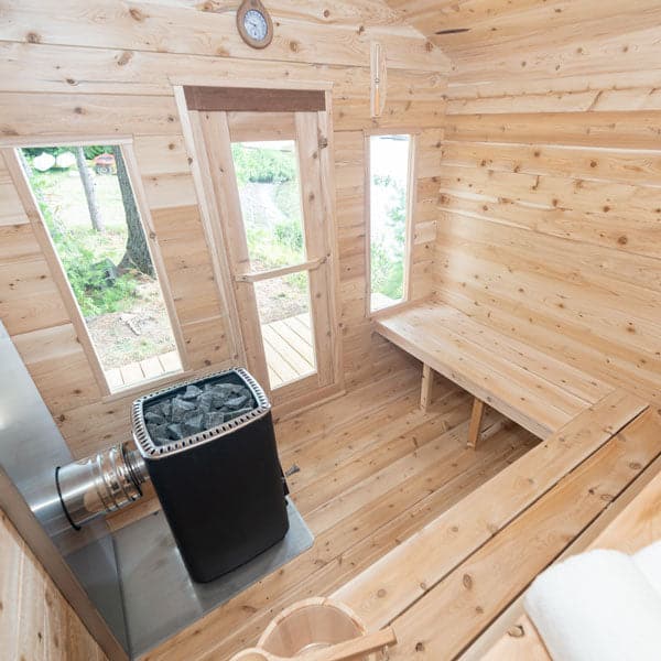 Dundalk Leisurecraft CT Georgian Cabin Sauna-Sweat Serenity