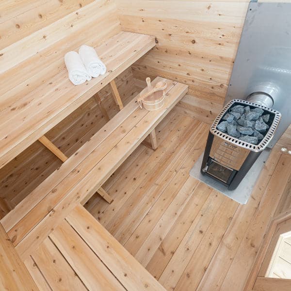 Dundalk Leisurecraft CT Georgian Cabin Sauna-Sweat Serenity