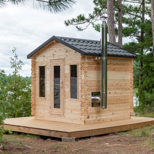 Dundalk Leisurecraft CT Georgian Cabin Sauna-Sweat Serenity