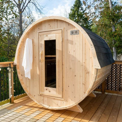 Dundalk Leisurecraft CT Harmony Barrel Sauna-Sweat Serenity