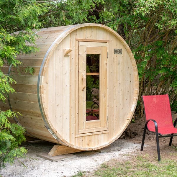 Dundalk Leisurecraft CT Harmony Barrel Sauna-Sweat Serenity