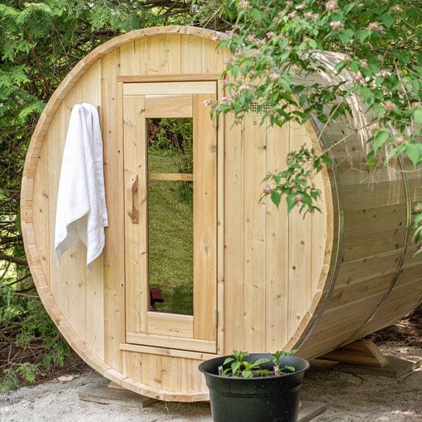 Dundalk Leisurecraft CT Harmony Barrel Sauna-Sweat Serenity