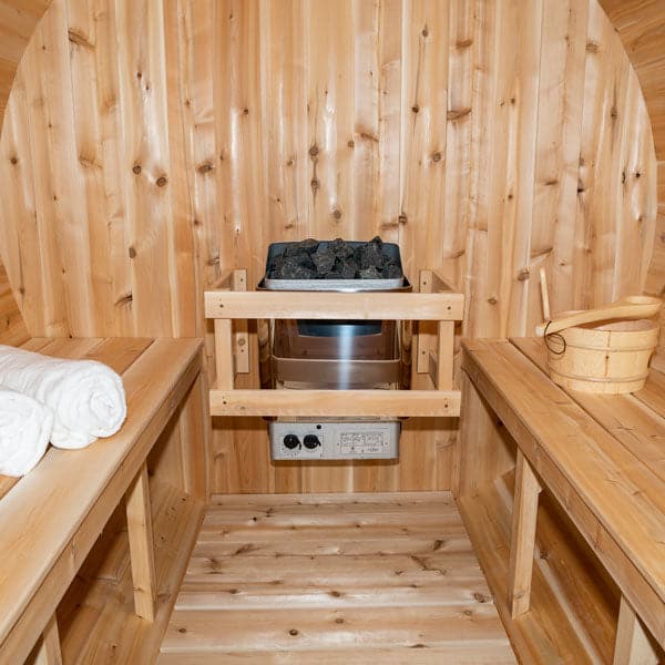 Dundalk Leisurecraft CT Serenity Barrel Sauna-Sweat Serenity