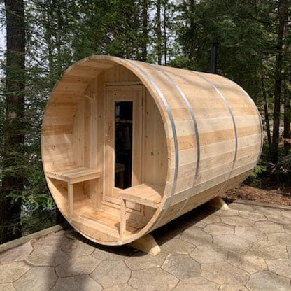 Dundalk Leisurecraft CT Serenity Barrel Sauna-Sweat Serenity