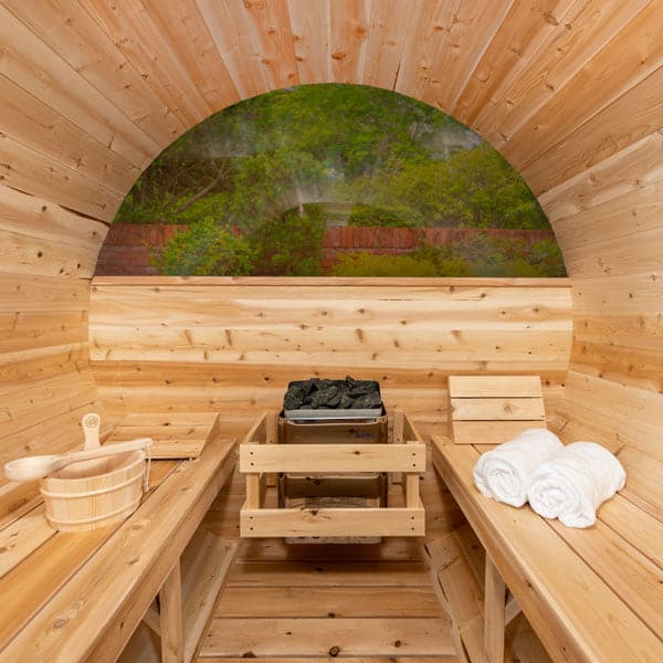 Dundalk Leisurecraft Serenity MP Barrel Sauna-Sweat Serenity