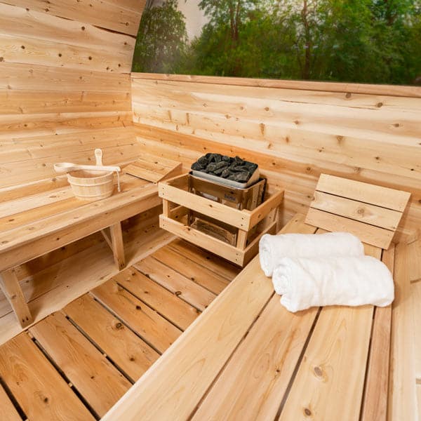 Dundalk Leisurecraft Serenity MP Barrel Sauna-Sweat Serenity