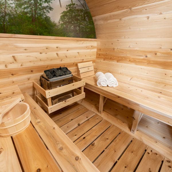 Dundalk Leisurecraft Serenity MP Barrel Sauna-Sweat Serenity