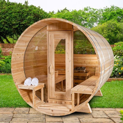 Dundalk Leisurecraft Serenity MP Barrel Sauna-Sweat Serenity