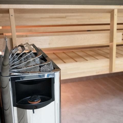 Harvia The Wall SWS60 6kW Sauna Heater Stainless Steel-Sweat Serenity