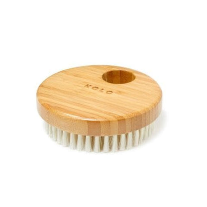 Kolo Bath Brush Bambu Sauna Bath Brush Natural Bamboo No Handle-Sweat Serenity