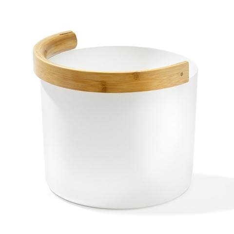 Kolo Bucket 2 Sauna Bucket with curved Handle Bamboo/Aluminum 1.5Gal-Sweat Serenity