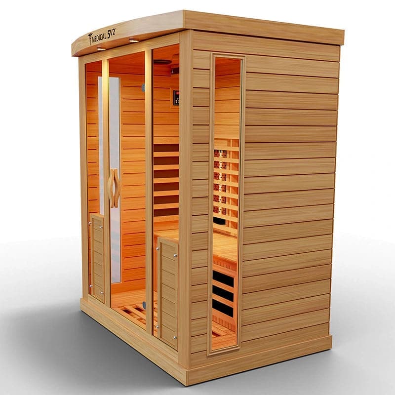 Medical Breakthrough Medical 5 Version 2.0 Full-spectrum Infrared Sauna-Sweat Serenity