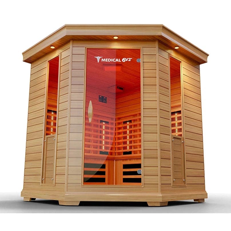 Medical Breakthrough Medical 6 Plus Version 2.0 Full-spectrum Infrared Sauna-Sweat Serenity