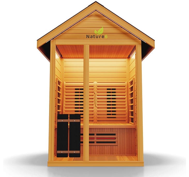 Medical Breakthrough Nature 6 Full-spectrum Infrared Outdoor Sauna-Sweat Serenity