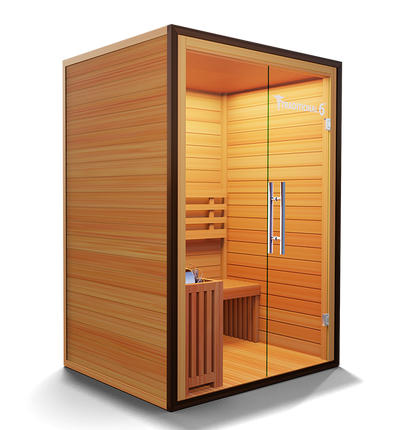 Medical Breakthrough Traditional 6 Full-spectrum Infrared Steam Sauna-Sweat Serenity