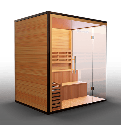 Medical Breakthrough Traditional 8Plus Full-spectrum Infrared Steam Sauna-Sweat Serenity