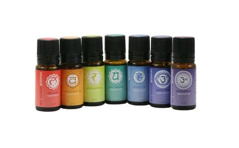 Mr.Steam Chakra Blend Essential Oil 7-Pack 10ml Bottles-Sweat Serenity