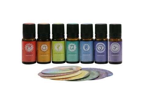 Mr.Steam Chakra Blend Essential Oil 7-Pack 10ml Bottles-Sweat Serenity