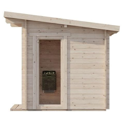 SaunaLife Model G4 Outdoor Home Sauna Kit Garden-Series Outdoor Home Sauna Kit - Up to 6 Persons-Sweat Serenity