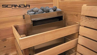 Scandia Electric Ultra Sauna Heater - Small (3.0-4.5KW)-Sweat Serenity