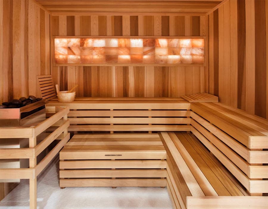 Scandia Himalayan Salt Interior Pre-Cut Sauna Room Kits-Sweat Serenity