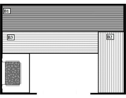 Scandia Himalayan Salt Interior Pre-Cut Sauna Room Kits-Sweat Serenity