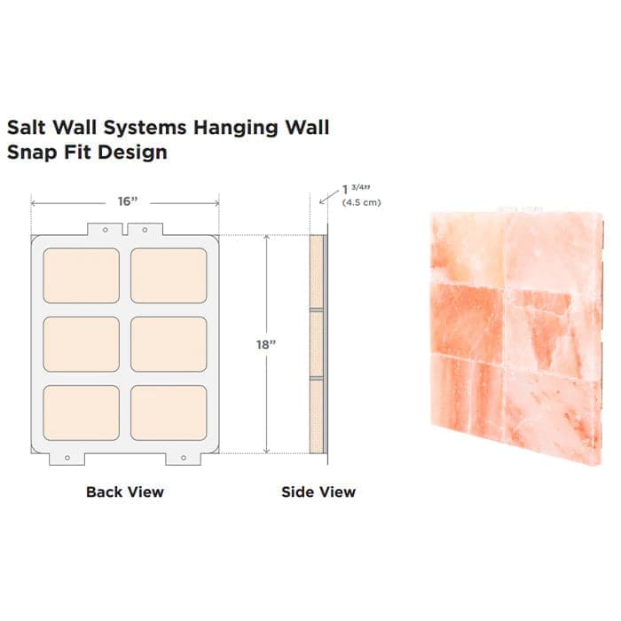 Scandia Himalayan Salt Wall Panels-Sweat Serenity